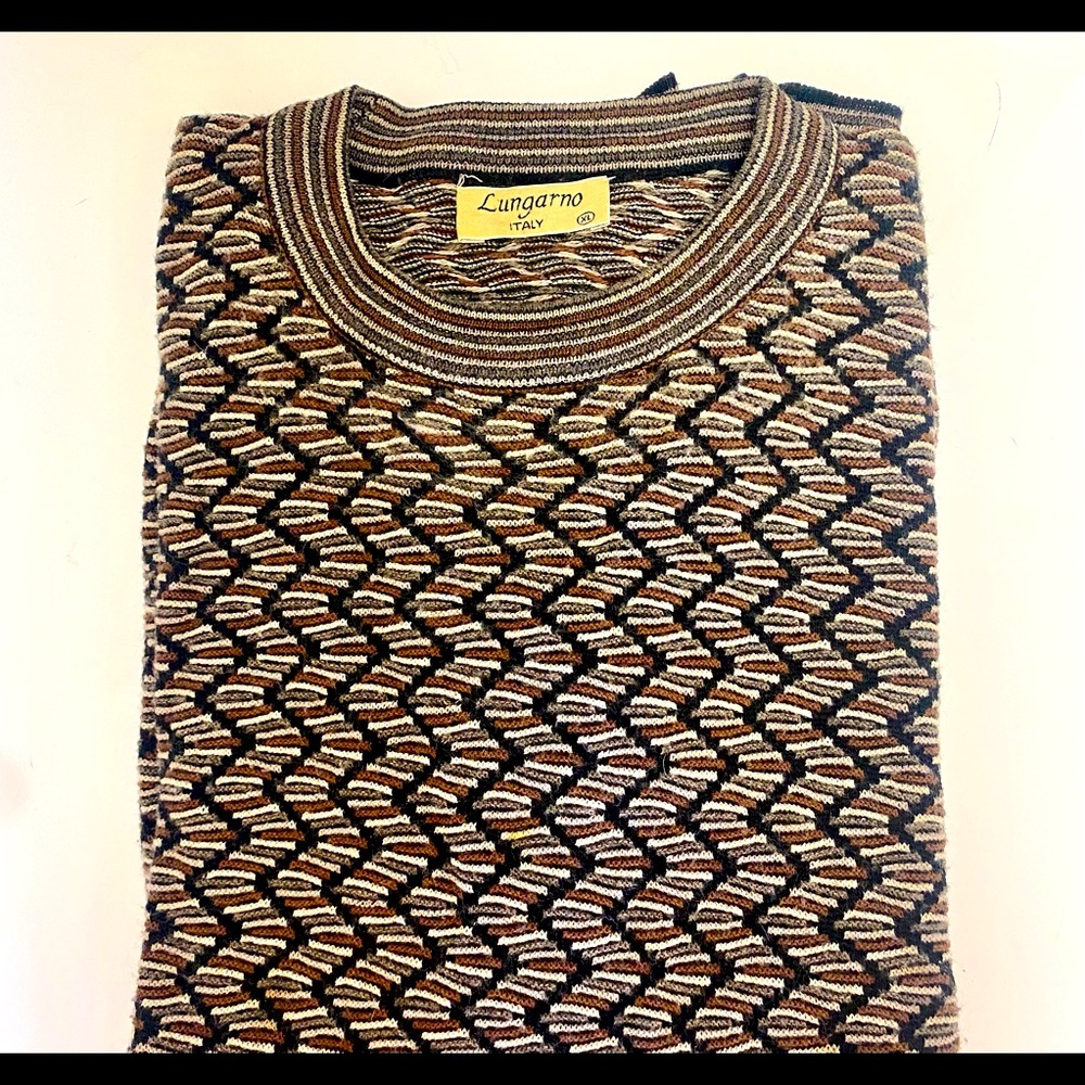 LUNGARNO Mens Sweater